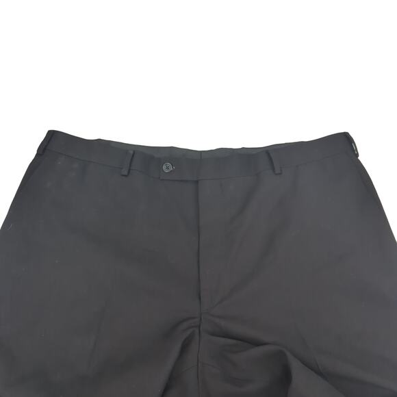 EUC Mens Warehouse Raylon Blend Dress Pants Mens 43W x 48L Dry Clean Flat - Picture 7 of 10